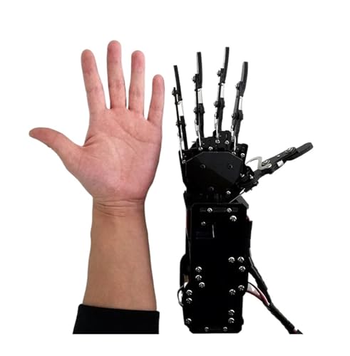 CAYUND Roboter Bionische Roboterhandfläche, Armroboter-Handgreifklaue, großer Drehmoment-Servofinger, 5-Finger-unabhängige Bewegung, Sekundärentwicklung(Right Hand with Controller) von CAYUND