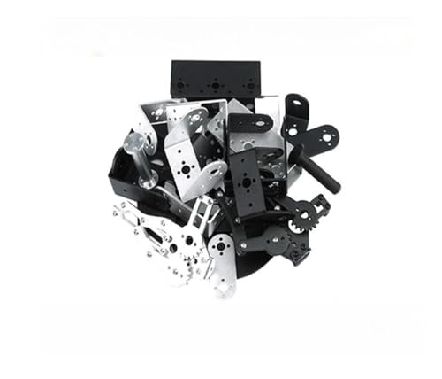 CAYUND Roboter Multi-Dof Robot Arm，Industrial Manipulator Claw Gripper with 996R Robot DIY Kit for 6-axis Robotic Arm Project(Only Robot arm Frame) von CAYUND