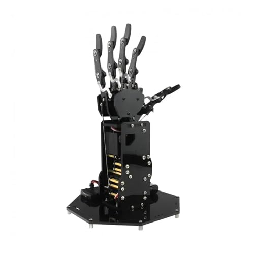 CAYUND Roboter Palm Mechanical Arm, Five Fingers Bionic Robot Hand with Control System for Robotics Teaching Training Robot von CAYUND