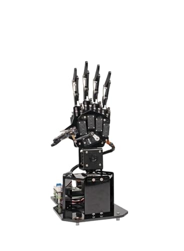 CAYUND Roboter Palm-Roboter-Manipulator, Roboterarm, visuelle somatosensorische Erkennung, Rb-Pi-Programmierung(4B 4G Left Hand) von CAYUND