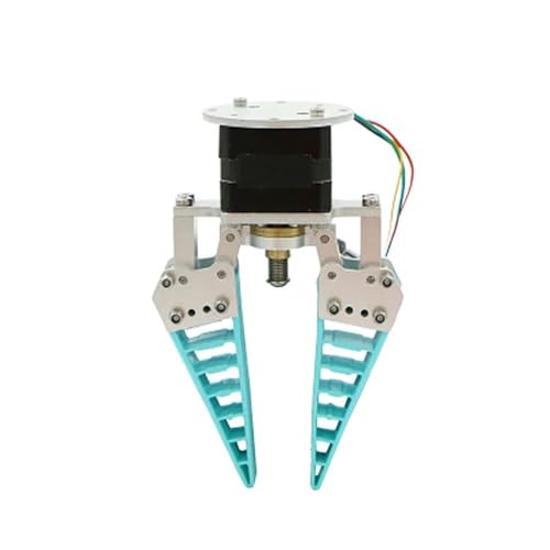 CAYUND Roboter Pneumatische Einzel-/Zwei-/DREI-Finger-Flexible Roboter-Klauenklemme, bionische Hand-Roboterhand-Obstsortier-Softklaue(C) von CAYUND