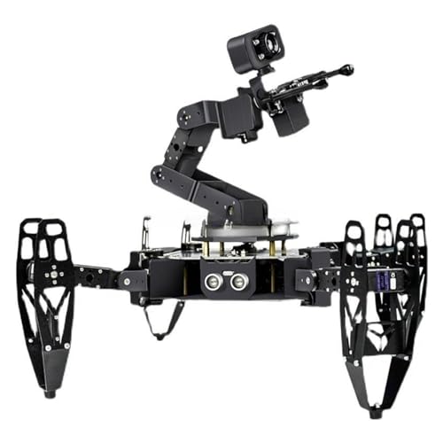 CAYUND Roboter Rb Pi Multi-Legged Handling Robot, Quadruped Bionic Spider, AI Visual Intelligent Handling Programming Learning Kit(Advanced Edition) von CAYUND