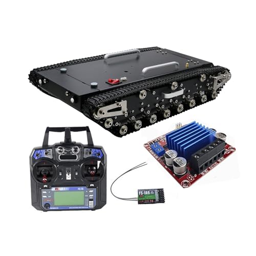 CAYUND Roboter Roboter-Panzer-Chassis, RC-Smart-Car mit komplettem elektronischem Steuerungssystem von CAYUND