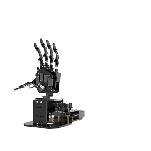 CAYUND Roboter STEM for AR-duino STM-32 Bionic Robot Palm Hand, Open-Source-Code 5-Hände-Lernset mit Griff/somatosensorischen Handschuhen(Left AR-duino Full) von CAYUND