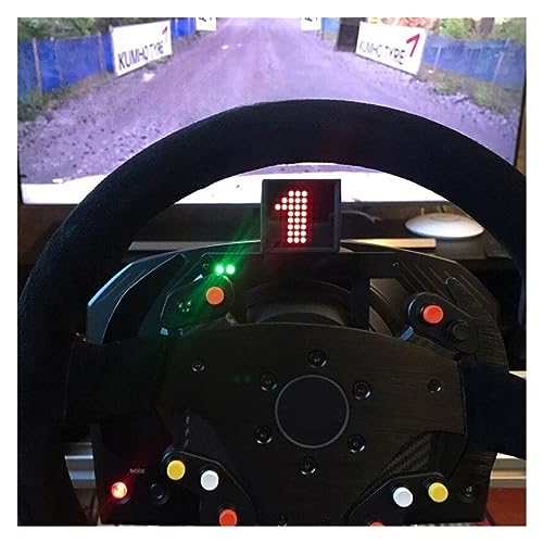 Roboter SIM Racing Dashboard Dash Screen Display Zubehör for T300 TSPC/TGT, G29/27 Racing Wheel (Color : for TSPC TGT, Size : 1PC) von CAYUND