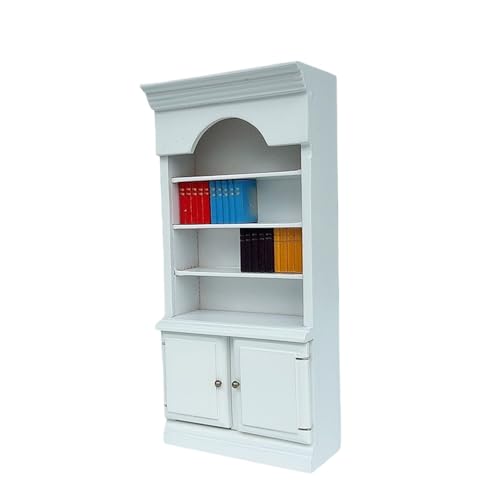 1/12 Puppenhaus Miniatur-Bücherregal aus Holz mit kleinen Büchern für Arbeitszimmer Szene Display Einstellung Landschaft Zubehör Miniatur Bücherregal 1/12 Puppenhaus Miniatur-Bücherregal aus Holz mit kleinen Büchern für Arbeitszimmer Szene Display Einstellung Landschaft Zubehör Miniatur Bücherregal von CAZSTYK