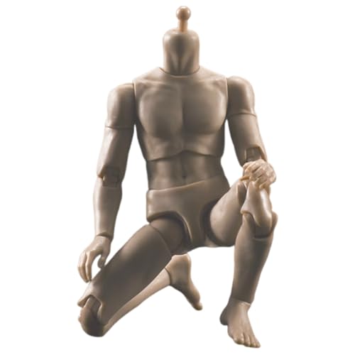 CAZSTYK 15,2 cm große männliche Modellfigur Muskel-Körperfigur mit halbweichen Artikulationen und lebensechten Hauttönen, Sammlerstück, Geschenk, bewegliches Action-Sammelstück CAZSTYK 15,2 cm große männliche Modellfigur Muskel-Körperfigur mit halbweichen Artikulationen und lebensechten Hauttönen, Sammlerstück, Geschenk, bewegliches Action-Sammelstück von CAZSTYK