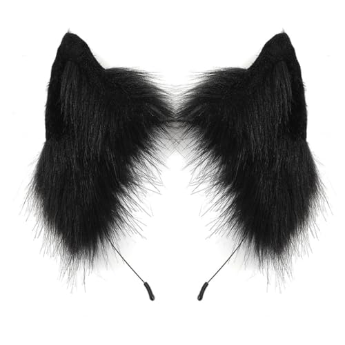 CAZSTYK Fluffys Ears Stirnband Handgemachte Kunstpelze Haarreifen für Animes Cosplay Kostüm Animes Kleid Party Cosplay Haarreifen CAZSTYK Fluffys Ears Stirnband Handgemachte Kunstpelze Haarreifen für Animes Cosplay Kostüm Animes Kleid Party Cosplay Haarreifen von CAZSTYK