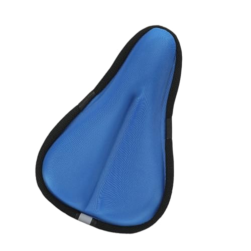 CAZSTYK Kinder-Fahrradsitzkissen, staubdichter Bezug, bequeme Memory-Foam-Polsterung, extra weiche Fahrradsattelunterlage für Jungen und Mädchen von CAZSTYK