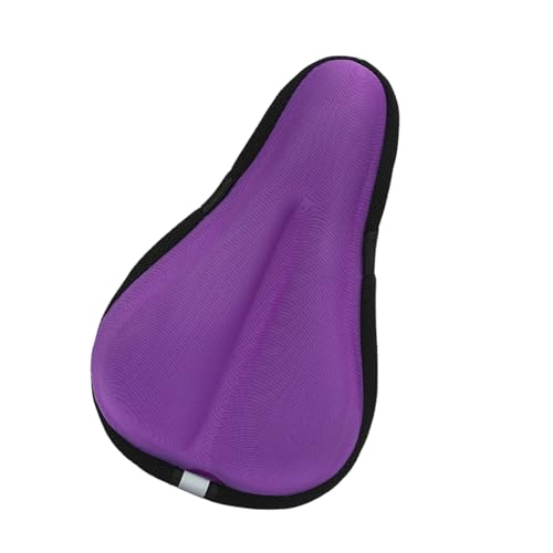 CAZSTYK Kinder-Fahrradsitzkissen, staubdichter Bezug, bequeme Memory-Foam-Polsterung, extra weiche Fahrradsattelunterlage für Jungen und Mädchen von CAZSTYK