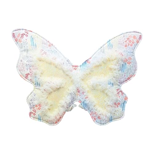 Fantasy-Schmetterlingsflügel-Kostüm-Zubehör, Blumenmuster, weicher, atmungsaktiver Stoff, Kinder-Fotoshootings, Rollenspiele, Party-Requisiten, Blumenmuster, Schmetterlingskostüm, Zubehör, Kinder Fantasy-Schmetterlingsflügel-Kostüm-Zubehör, Blumenmuster, weicher, atmungsaktiver Stoff, Kinder-Fotoshootings, Rollenspiele, Party-Requisiten, Blumenmuster, Schmetterlingskostüm, Zubehör, Kinder von CAZSTYK