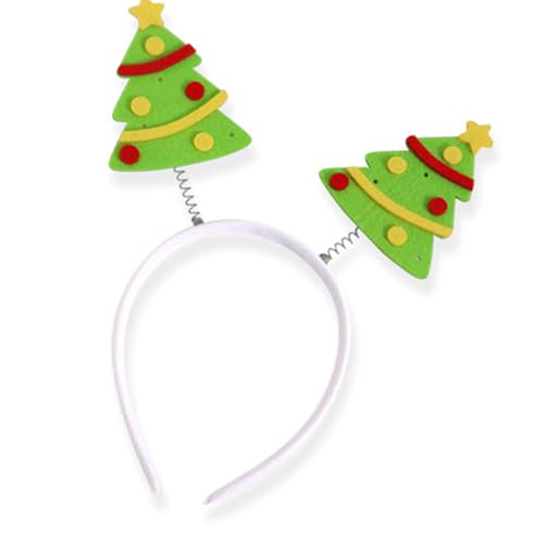Noctilucence Haarreif für Weihnachtsfeiern, flexibel, leuchtet im Dunkeln, Haarschmuck für Familientreffen, Party-Haarband von CAZSTYK