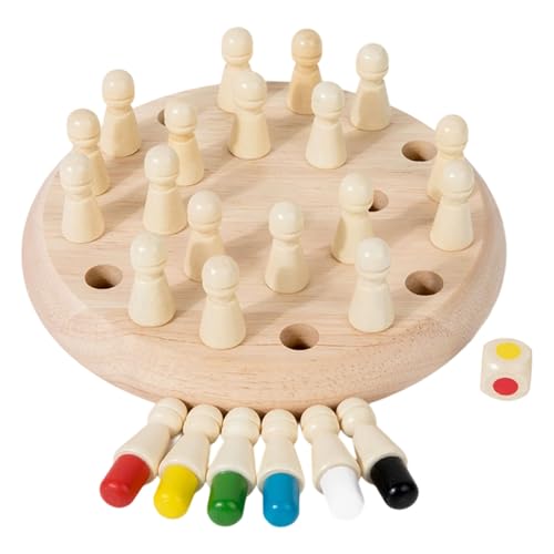 Wooden Memory Cognitive Development Toy for Kids - Family Board Game & Color Recognition Training Ages 3+ Family Bonding Board Game Wooden Memory Cognitive Development Toy for Kids - Family Board Game & Color Recognition Training Ages 3+ Family Bonding Board Game von CAZSTYK