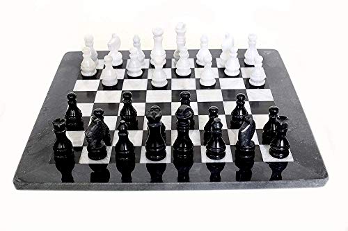CBAM Schachbrett in Maya und weißem Marmor mit Schach 40x40 von CBAM