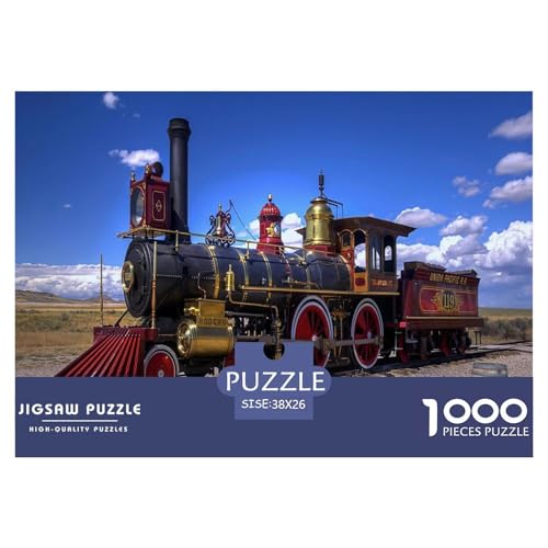 Alter Zug Puzzle 1000-teilige Schwer Puzzle Spielzeug Lernspiel Impossible Weinlese Herausforderung Spielzeug Für Erwachsene Und Kinder Ab 14 Jahren 38x26cm/1000pcs Alter Zug Puzzle 1000-teilige Schwer Puzzle Spielzeug Lernspiel Impossible Weinlese Herausforderung Spielzeug Für Erwachsene Und Kinder Ab 14 Jahren 38x26cm/1000pcs von CBCoin