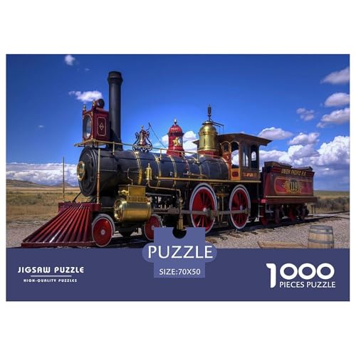 Alter Zug Puzzles 1000 Teile Schwer Puzzle Spielzeug Pädagogisches Spiel Impossible Weinlese Herausforderungsspielzeug Für Erwachsene Und Kinder in Bewährter 70x50cm/1000pcs Alter Zug Puzzles 1000 Teile Schwer Puzzle Spielzeug Pädagogisches Spiel Impossible Weinlese Herausforderungsspielzeug Für Erwachsene Und Kinder in Bewährter 70x50cm/1000pcs von CBCoin