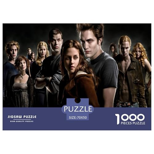 Dämmerung Puzzle 1000 Teile Schwer Puzzle Spielzeug Lernspiel Impossible Vampir Herausforderungsspielzeug Für Erwachsene Kinder 70x50cm/1000pcs Dämmerung Puzzle 1000 Teile Schwer Puzzle Spielzeug Lernspiel Impossible Vampir Herausforderungsspielzeug Für Erwachsene Kinder 70x50cm/1000pcs von CBCoin