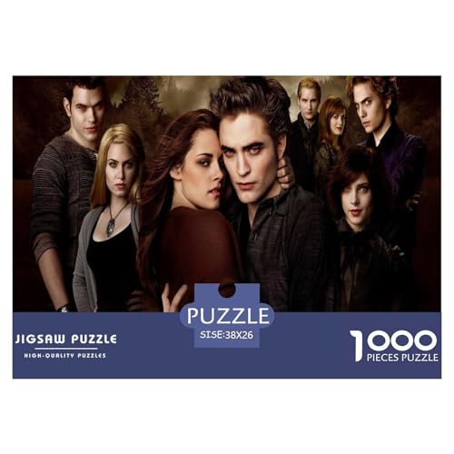 Dämmerung Puzzle 1000 Teile Schwer Puzzle Spielzeug Pädagogisches Spiel Impossible Vampir Herausforderung Spielzeug Für Erwachsene Und Kinder Ab 12 Jahren 38x26cm/1000pcs Dämmerung Puzzle 1000 Teile Schwer Puzzle Spielzeug Pädagogisches Spiel Impossible Vampir Herausforderung Spielzeug Für Erwachsene Und Kinder Ab 12 Jahren 38x26cm/1000pcs von CBCoin
