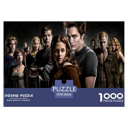 Dämmerung Puzzle 1000 Teile Schwer Puzzle Spielzeug Pädagogisches Spiel Impossible Vampir Herausforderung Spielzeug Für Erwachsene Und Kinder Ab 14 Jahren 38x26cm/1000pcs Dämmerung Puzzle 1000 Teile Schwer Puzzle Spielzeug Pädagogisches Spiel Impossible Vampir Herausforderung Spielzeug Für Erwachsene Und Kinder Ab 14 Jahren 38x26cm/1000pcs von CBCoin