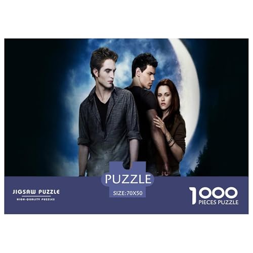 Dämmerung Puzzle 1000-teilige Schwer Puzzle Spielzeug Lernspiel Impossible Vampir Herausforderungsspielzeug Für Erwachsene Und Kinder Ab 14 Jahren 70x50cm/1000pcs Dämmerung Puzzle 1000-teilige Schwer Puzzle Spielzeug Lernspiel Impossible Vampir Herausforderungsspielzeug Für Erwachsene Und Kinder Ab 14 Jahren 70x50cm/1000pcs von CBCoin