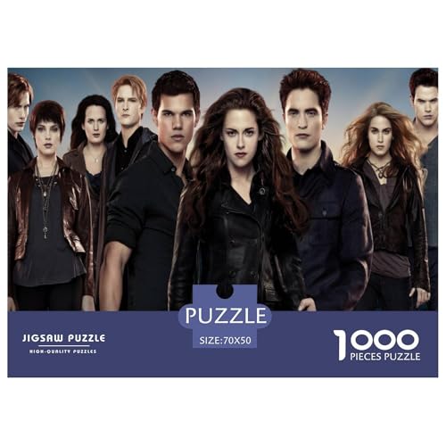 Dämmerung Puzzle 1000-teilige Schwer Puzzle Spielzeug Lernspiel Impossible Vampir Herausforderungsspielzeug Für Erwachsene Und Kinder in Bewährter 70x50cm/1000pcs Dämmerung Puzzle 1000-teilige Schwer Puzzle Spielzeug Lernspiel Impossible Vampir Herausforderungsspielzeug Für Erwachsene Und Kinder in Bewährter 70x50cm/1000pcs von CBCoin