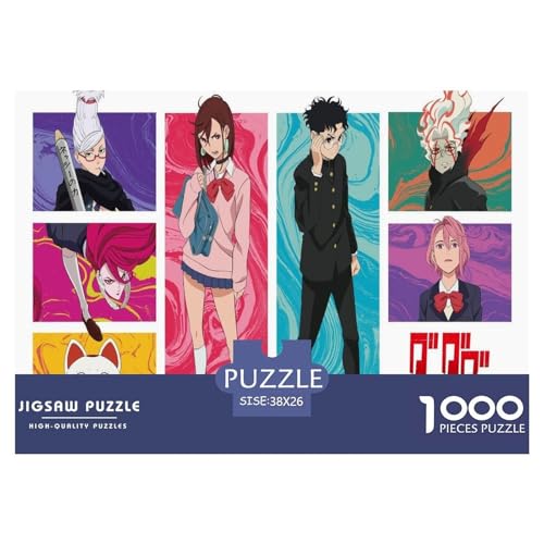 Dandadan Puzzle 1000 Teile Schwer Puzzle Spielzeug Pädagogisches Spiel Impossible Anime Herausforderungsspielzeug Für Erwachsene Und Kinder in Bewährter 38x26cm/1000pcs Dandadan Puzzle 1000 Teile Schwer Puzzle Spielzeug Pädagogisches Spiel Impossible Anime Herausforderungsspielzeug Für Erwachsene Und Kinder in Bewährter 38x26cm/1000pcs von CBCoin
