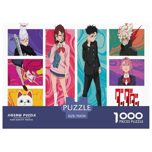 Dandadan Puzzles 1000 Teile Schwer Puzzle Spielzeug Lernspiel Impossible Anime Herausforderungsspielzeug Für Erwachsene Kinder 70x50cm/1000pcs Dandadan Puzzles 1000 Teile Schwer Puzzle Spielzeug Lernspiel Impossible Anime Herausforderungsspielzeug Für Erwachsene Kinder 70x50cm/1000pcs von CBCoin