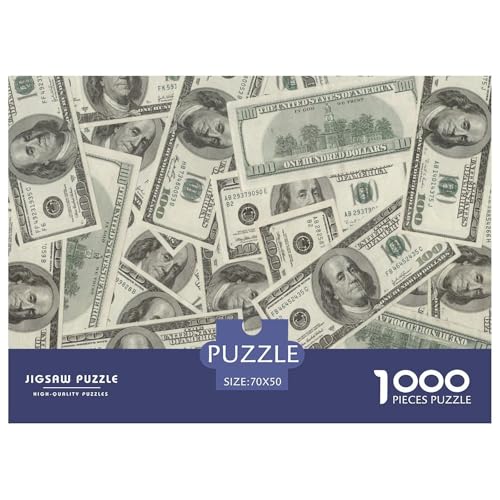 Dollar Puzzles 1000 Teile Schwer Puzzle Spielzeug Pädagogisches Spiel Impossible Rechnung Herausforderungsspielzeug Für Erwachsene Und Kinder in Bewährter 70x50cm/1000pcs Dollar Puzzles 1000 Teile Schwer Puzzle Spielzeug Pädagogisches Spiel Impossible Rechnung Herausforderungsspielzeug Für Erwachsene Und Kinder in Bewährter 70x50cm/1000pcs von CBCoin