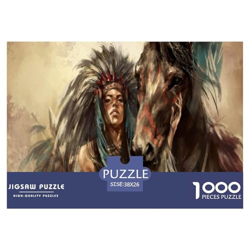 Eingeborener Häuptling Puzzles 1000 Teile Schwer Puzzle Spielzeug Lernspiel Impossible Stammesangehörige Herausforderungsspielzeug Für Erwachsene Und Kinder Ab 14 Jahren 38x26cm/1000pcs Eingeborener Häuptling Puzzles 1000 Teile Schwer Puzzle Spielzeug Lernspiel Impossible Stammesangehörige Herausforderungsspielzeug Für Erwachsene Und Kinder Ab 14 Jahren 38x26cm/1000pcs von CBCoin