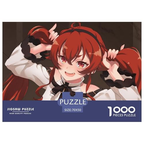 Eris Boreas Puzzle 1000 Teile Schwer Puzzle Spielzeug Pädagogisches Spiel Impossible Rote Katze Herausforderungsspielzeug Für Erwachsene Und Kinder Ab 14 Jahren 70x50cm/1000pcs Eris Boreas Puzzle 1000 Teile Schwer Puzzle Spielzeug Pädagogisches Spiel Impossible Rote Katze Herausforderungsspielzeug Für Erwachsene Und Kinder Ab 14 Jahren 70x50cm/1000pcs von CBCoin