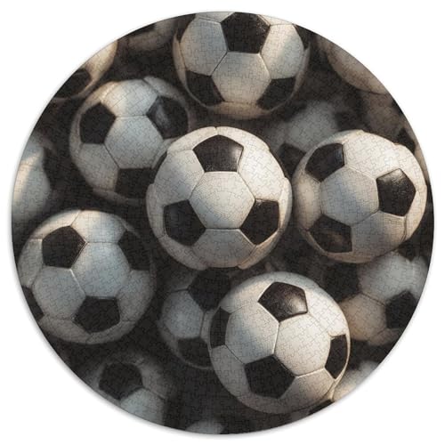 Fußball Puzzles 1000 Teile Schwer Puzzle Spielzeug Pädagogisches Spiel Impossible Fußball Herausforderungsspielzeug Für Erwachsene Und Kinder in Bewährter 1000pcs (67.5x67.5cm) von CBCoin