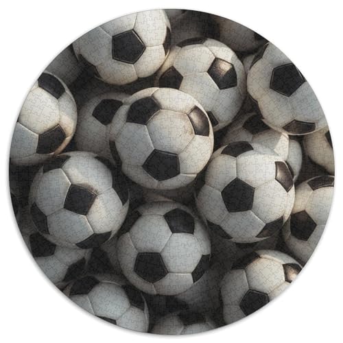Fußball Puzzles 1000-teilige Schwer Puzzle Spielzeug Lernspiel Impossible Fußball Herausforderungsspielzeug Für Erwachsene Und Kinder in Bewährter 1000pcs (67.5x67.5cm) von CBCoin