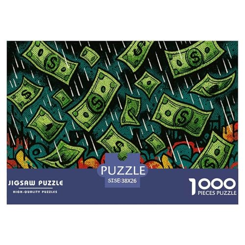Geld regnen Puzzles 1000 Teile Schwer Puzzle Spielzeug Lernspiel Impossible Kaskade Herausforderung Spielzeug Für Erwachsene Und Kinder Ab 12 Jahren 38x26cm/1000pcs Geld regnen Puzzles 1000 Teile Schwer Puzzle Spielzeug Lernspiel Impossible Kaskade Herausforderung Spielzeug Für Erwachsene Und Kinder Ab 12 Jahren 38x26cm/1000pcs von CBCoin