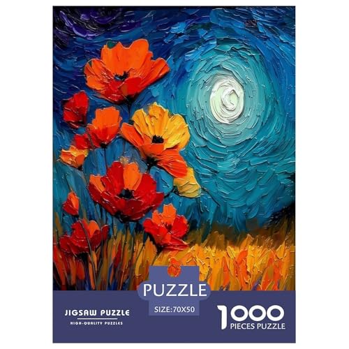 Goghs Stil Puzzle 1000 Teile Schwer Puzzle Spielzeug Lernspiel Impossible Goghcore Herausforderung Spielzeug Für Erwachsene Und Kinder Ab 12 Jahren 70x50cm/1000pcs Goghs Stil Puzzle 1000 Teile Schwer Puzzle Spielzeug Lernspiel Impossible Goghcore Herausforderung Spielzeug Für Erwachsene Und Kinder Ab 12 Jahren 70x50cm/1000pcs von CBCoin