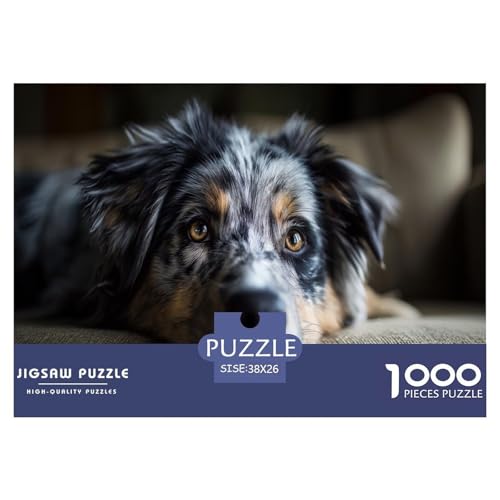 Hirtenhund Puzzle 1000-teilige Schwer Puzzle Spielzeug Pädagogisches Spiel Impossible Schafhund Herausforderungsspielzeug Für Erwachsene Und Kinder in Bewährter 38x26cm/1000pcs Hirtenhund Puzzle 1000-teilige Schwer Puzzle Spielzeug Pädagogisches Spiel Impossible Schafhund Herausforderungsspielzeug Für Erwachsene Und Kinder in Bewährter 38x26cm/1000pcs von CBCoin