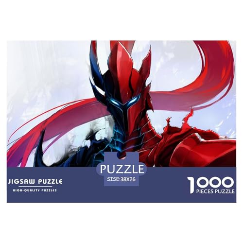 Igris Puzzle 1000 Teile Schwer Puzzle Spielzeug Lernspiel Impossible Solo-Leveling Herausforderung Spielzeug Für Erwachsene Und Kinder Ab 14 Jahren 38x26cm/1000pcs Igris Puzzle 1000 Teile Schwer Puzzle Spielzeug Lernspiel Impossible Solo-Leveling Herausforderung Spielzeug Für Erwachsene Und Kinder Ab 14 Jahren 38x26cm/1000pcs von CBCoin