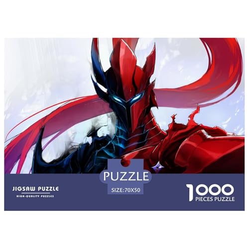 Igris Puzzle 1000-teilige Schwer Puzzle Spielzeug Pädagogisches Spiel Impossible Solo-Leveling Herausforderungsspielzeug Für Erwachsene Und Kinder in Bewährter 70x50cm/1000pcs von CBCoin