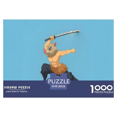 Inosuke Puzzle 1000-teilige Schwer Puzzle Spielzeug Lernspiel Impossible Dämonenjägerin Herausforderung Spielzeug Für Erwachsene Kinder 38x26cm/1000pcs Inosuke Puzzle 1000-teilige Schwer Puzzle Spielzeug Lernspiel Impossible Dämonenjägerin Herausforderung Spielzeug Für Erwachsene Kinder 38x26cm/1000pcs von CBCoin