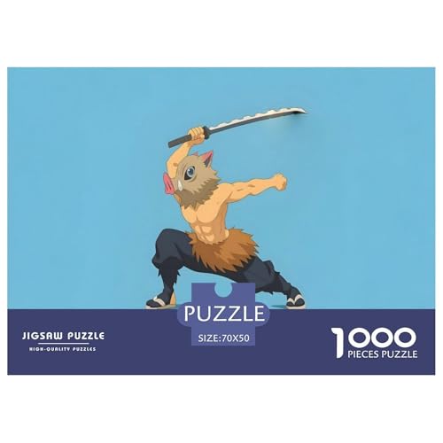 Inosuke Puzzle 1000-teilige Schwer Puzzle Spielzeug Pädagogisches Spiel Impossible Dämonenjägerin Herausforderungsspielzeug Für Erwachsene Und Kinder Ab 12 Jahren 70x50cm/1000pcs Inosuke Puzzle 1000-teilige Schwer Puzzle Spielzeug Pädagogisches Spiel Impossible Dämonenjägerin Herausforderungsspielzeug Für Erwachsene Und Kinder Ab 12 Jahren 70x50cm/1000pcs von CBCoin