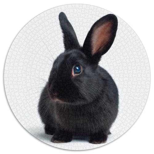 Kaninchen Puzzle 1000 Teile Schwer Puzzle Spielzeug Pädagogisches Spiel Impossible Bunny Herausforderung Spielzeug Für Erwachsene Und Kinder in Bewährter 1000pcs (67.5x67.5cm) von CBCoin