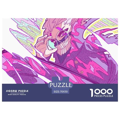Ken Takakura Puzzles 1000 Teile Schwer Puzzle Spielzeug Pädagogisches Spiel Impossible Dandadan Herausforderungsspielzeug Für Erwachsene Und Kinder Ab 12 Jahren 70x50cm/1000pcs Ken Takakura Puzzles 1000 Teile Schwer Puzzle Spielzeug Pädagogisches Spiel Impossible Dandadan Herausforderungsspielzeug Für Erwachsene Und Kinder Ab 12 Jahren 70x50cm/1000pcs von CBCoin
