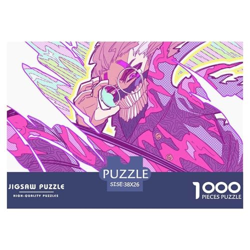 Ken Takakura Puzzles 1000 Teile Schwer Puzzle Spielzeug Pädagogisches Spiel Impossible Dandadan Herausforderungsspielzeug Für Erwachsene Und Kinder Ab 14 Jahren 38x26cm/1000pcs Ken Takakura Puzzles 1000 Teile Schwer Puzzle Spielzeug Pädagogisches Spiel Impossible Dandadan Herausforderungsspielzeug Für Erwachsene Und Kinder Ab 14 Jahren 38x26cm/1000pcs von CBCoin