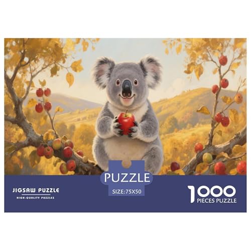 Koala Puzzles 1000 Teile Schwer Puzzle Spielzeug Lernspiel Impossible Herausforderung Spielzeug Für Erwachsene Und Kinder in Bewährter 1000pcs (75x50cm) von CBCoin