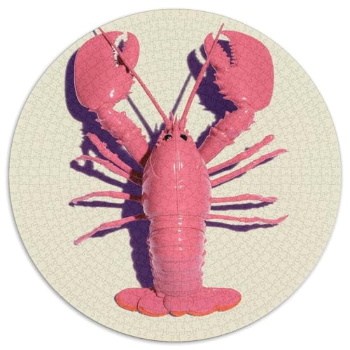 Krebse Puzzles 1000-teilige Schwer Puzzle Spielzeug Lernspiel Impossible Crawdad Herausforderungsspielzeug Für Erwachsene Und Kinder in Bewährter 1000pcs (67.5x67.5cm) von CBCoin