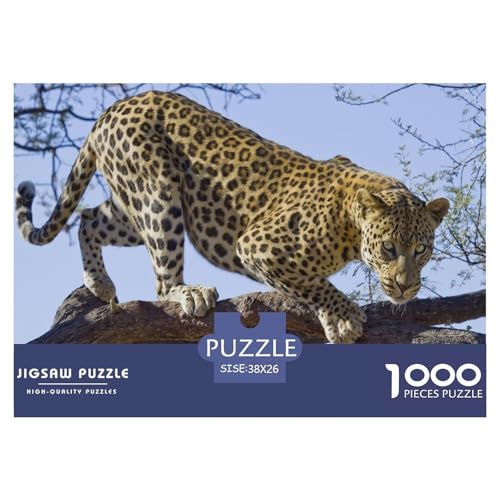 Leopards Puzzles 1000 Teile Schwer Puzzle Spielzeug Lernspiel Impossible Hunter Herausforderung Spielzeug Für Erwachsene Und Kinder Ab 12 Jahren 38x26cm/1000pcs Leopards Puzzles 1000 Teile Schwer Puzzle Spielzeug Lernspiel Impossible Hunter Herausforderung Spielzeug Für Erwachsene Und Kinder Ab 12 Jahren 38x26cm/1000pcs von CBCoin