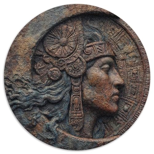 Mondgöttin Puzzle 1000 Teile Schwer Puzzle Spielzeug Lernspiel Impossible Ancient Herausforderung Spielzeug Für Erwachsene Und Kinder Ab 14 Jahren 1000pcs (67.5x67.5cm) von CBCoin