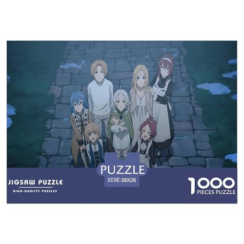 Mushoku Tensei Puzzle 1000 Teile Schwer Puzzle Spielzeug Pädagogisches Spiel Impossible Isekai Anime Herausforderung Spielzeug Für Erwachsene Und Kinder in Bewährter 38x26cm/1000pcs Mushoku Tensei Puzzle 1000 Teile Schwer Puzzle Spielzeug Pädagogisches Spiel Impossible Isekai Anime Herausforderung Spielzeug Für Erwachsene Und Kinder in Bewährter 38x26cm/1000pcs von CBCoin