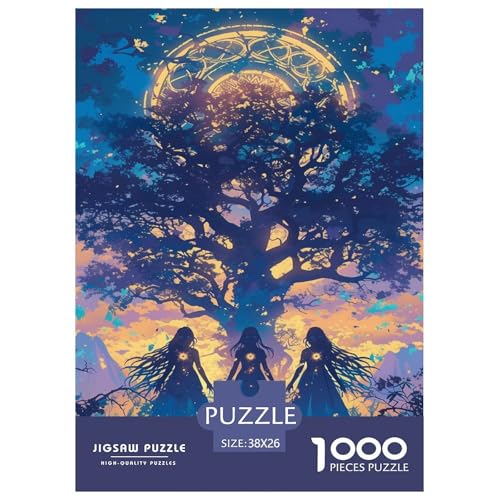 Psychedelische Göttin Puzzles 1000 Teile Schwer Puzzle Spielzeug Pädagogisches Spiel Impossible Saure Königin Herausforderungsspielzeug Für Erwachsene Und Kinder Ab 12 Jahren 38x26cm/1000pcs Psychedelische Göttin Puzzles 1000 Teile Schwer Puzzle Spielzeug Pädagogisches Spiel Impossible Saure Königin Herausforderungsspielzeug Für Erwachsene Und Kinder Ab 12 Jahren 38x26cm/1000pcs von CBCoin