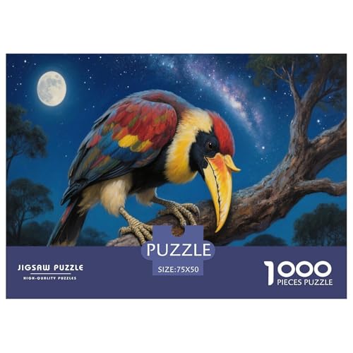 Rinoceronte Puzzles 1000 Teile Schwer Puzzle Spielzeug Lernspiel Impossible Herausforderungsspielzeug Für Erwachsene Und Kinder in Bewährter 1000pcs (75x50cm) von CBCoin