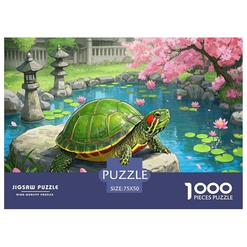 Rotohr-Schlitten Puzzle 1000 Teile Schwer Puzzle Spielzeug Lernspiel Impossible Herausforderungsspielzeug Für Erwachsene Und Kinder Ab 12 Jahren 1000pcs (75x50cm) von CBCoin